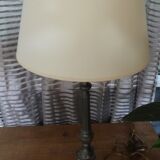 Antique tin lamp