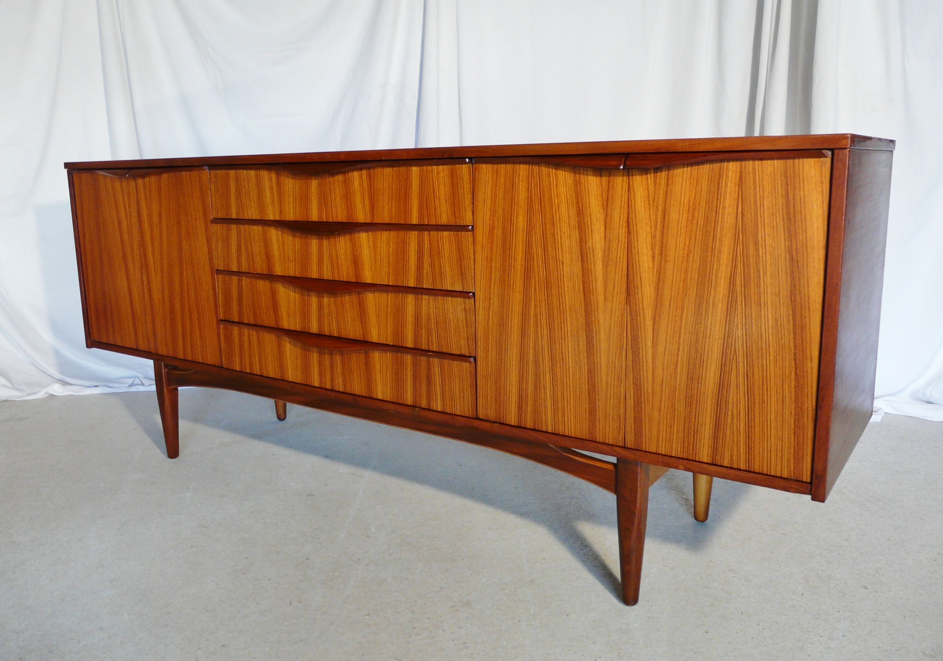 Scandinavian teak and Rosewood sideboard
