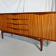 Scandinavian teak and Rosewood sideboard