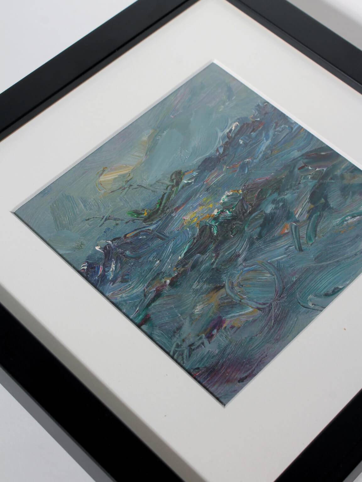 Oil Painting "The Dark Sea", 1960s, Latvia