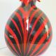 Opaline di Firenze, Murano style Midcentury Modern Vase, 1969, Italy
