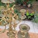 Napoleon III bronze candlestick
