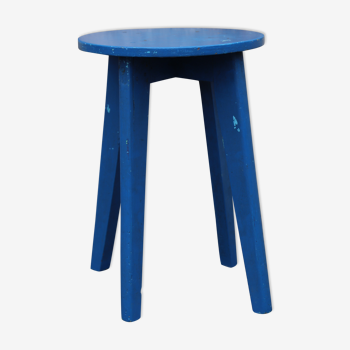 Tabouret bleu roi