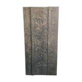 Large panel of indian carved wood nineteenth century
