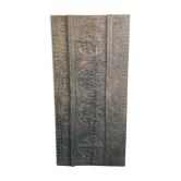 Large panel of indian carved wood nineteenth century