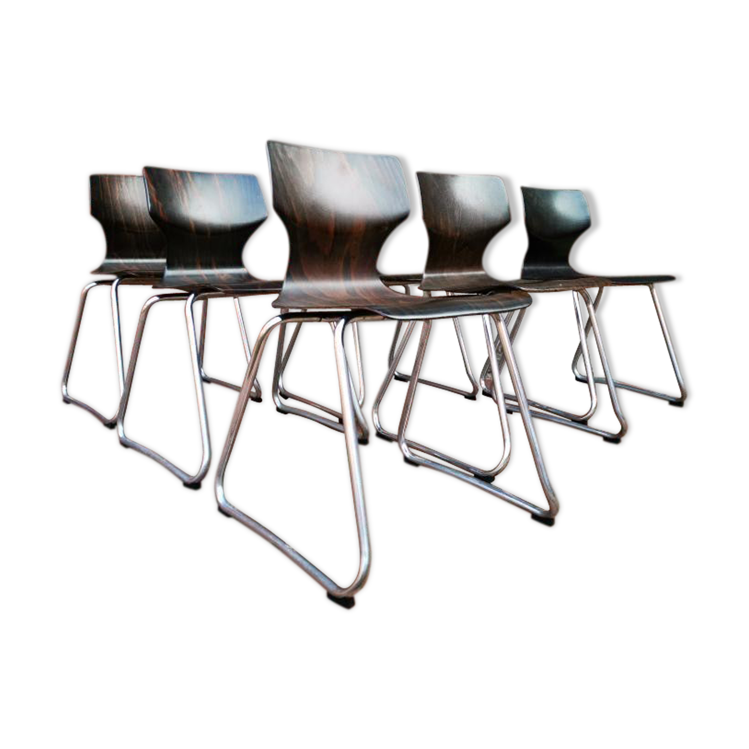 Pagwood Chair by Elmar Flototto