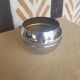 Abat jour rond inox