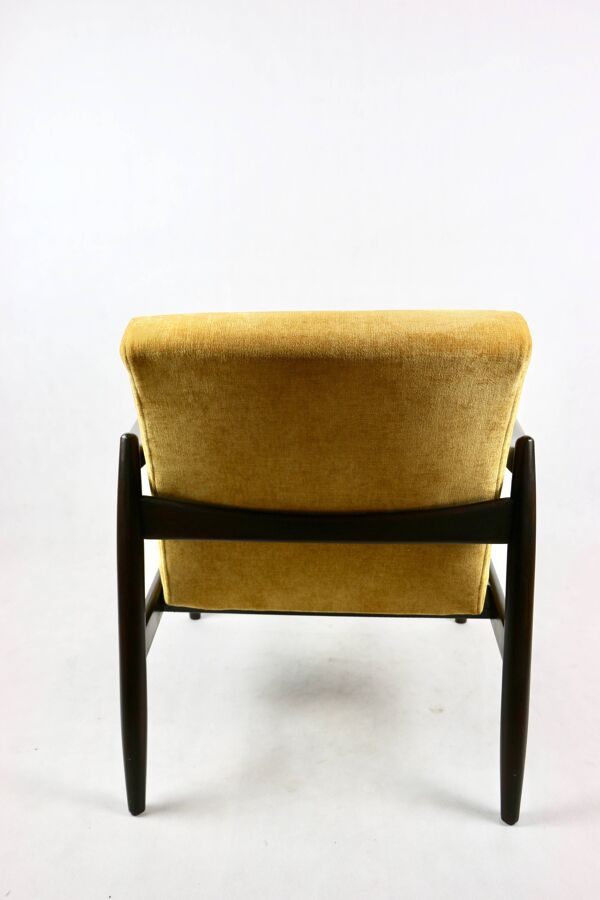Fauteuil jaune GFM-64 attribué à Edmund Homa, 1970