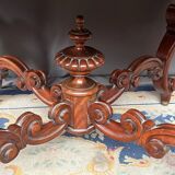 Table d'appoint victorienne antique. Bois de rose massif.