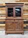 Antique glass-fronted cabinet
