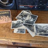 Old souvenir cover of 12 views of Gavarnie 20s