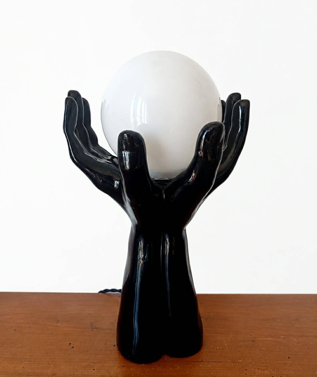 Vintage 1970s mains lamp