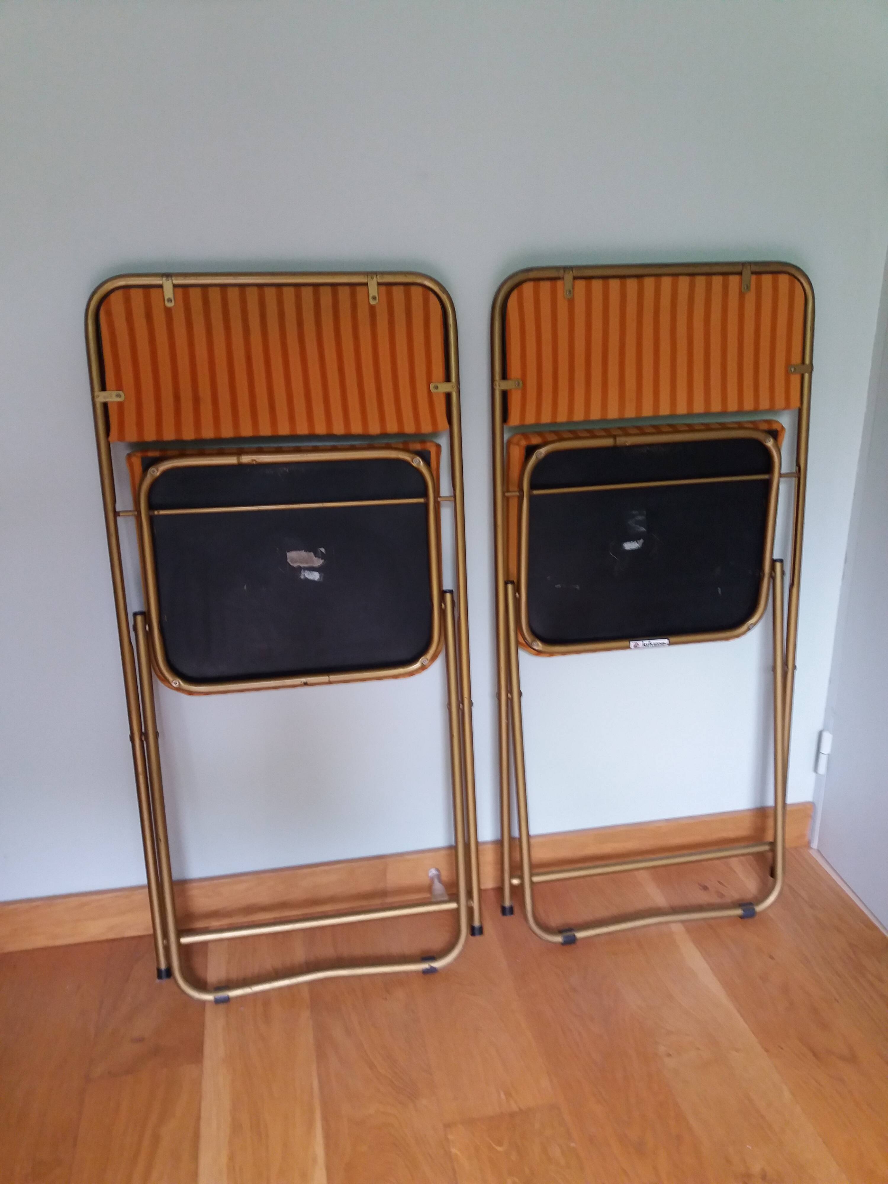 Lafuma folding chairs from the 70s