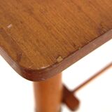 Scandinavian mahogany side table, Sweden, 1950s