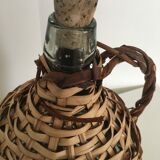 Lady-Jeanne dressed in rattan