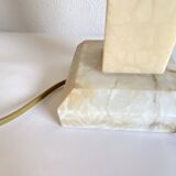 Alabaster lamp Pegasan, 1970s