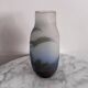 Vase Art Nouveau par Gallé en pâte de verre dégagée à l'acide