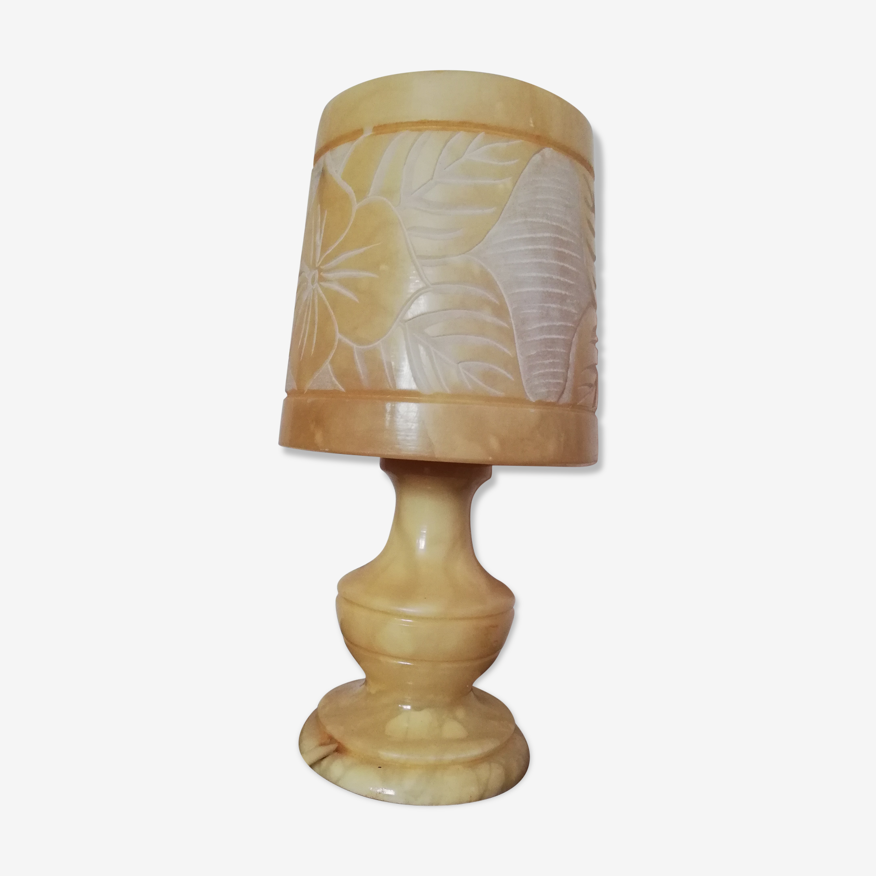 Vintage alabaster lamp | Selency