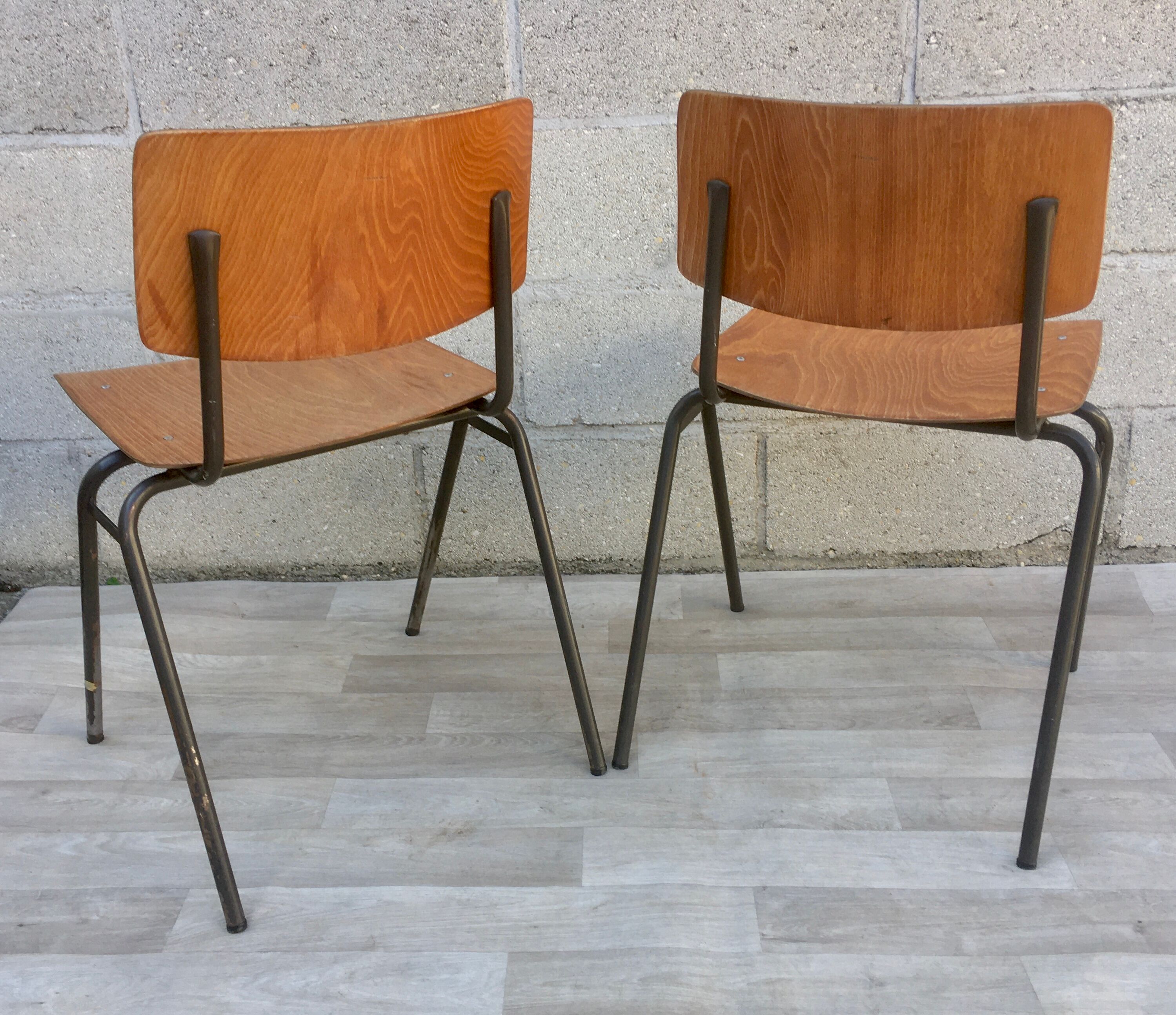 Pair of Marko chairs 60s