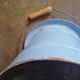 Bucket of ease 1900 enamelled chamber pot