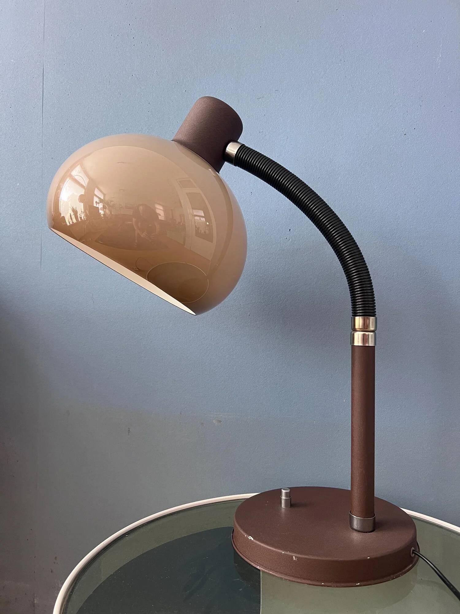 Vintage Herda mushroom table lamp | Mid-century modern bedside lamp | Dutch design