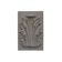Plaster bas-relief of an acanthus leaf.