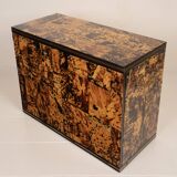 Unique Tortoiseshell Cabinet by Roberto Jodice for Ottini Milano 1974