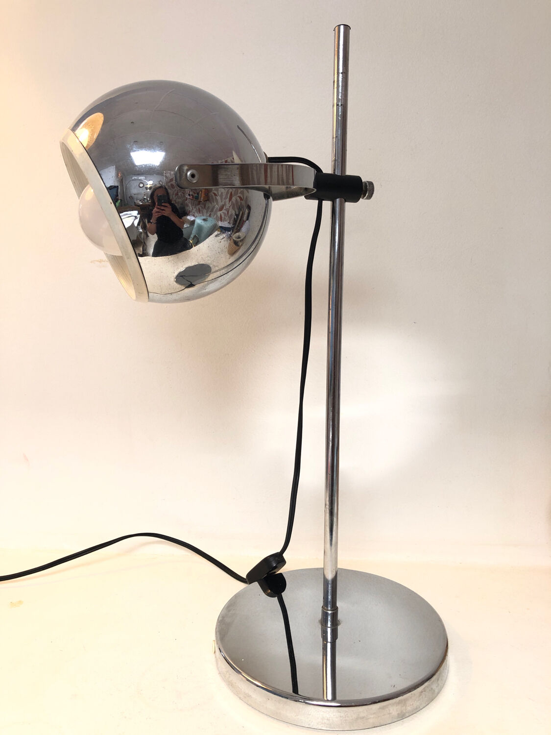 Lampe bureau eye ball, 1970