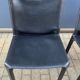 4 black Cassina Cab chairs by Mario Bellini