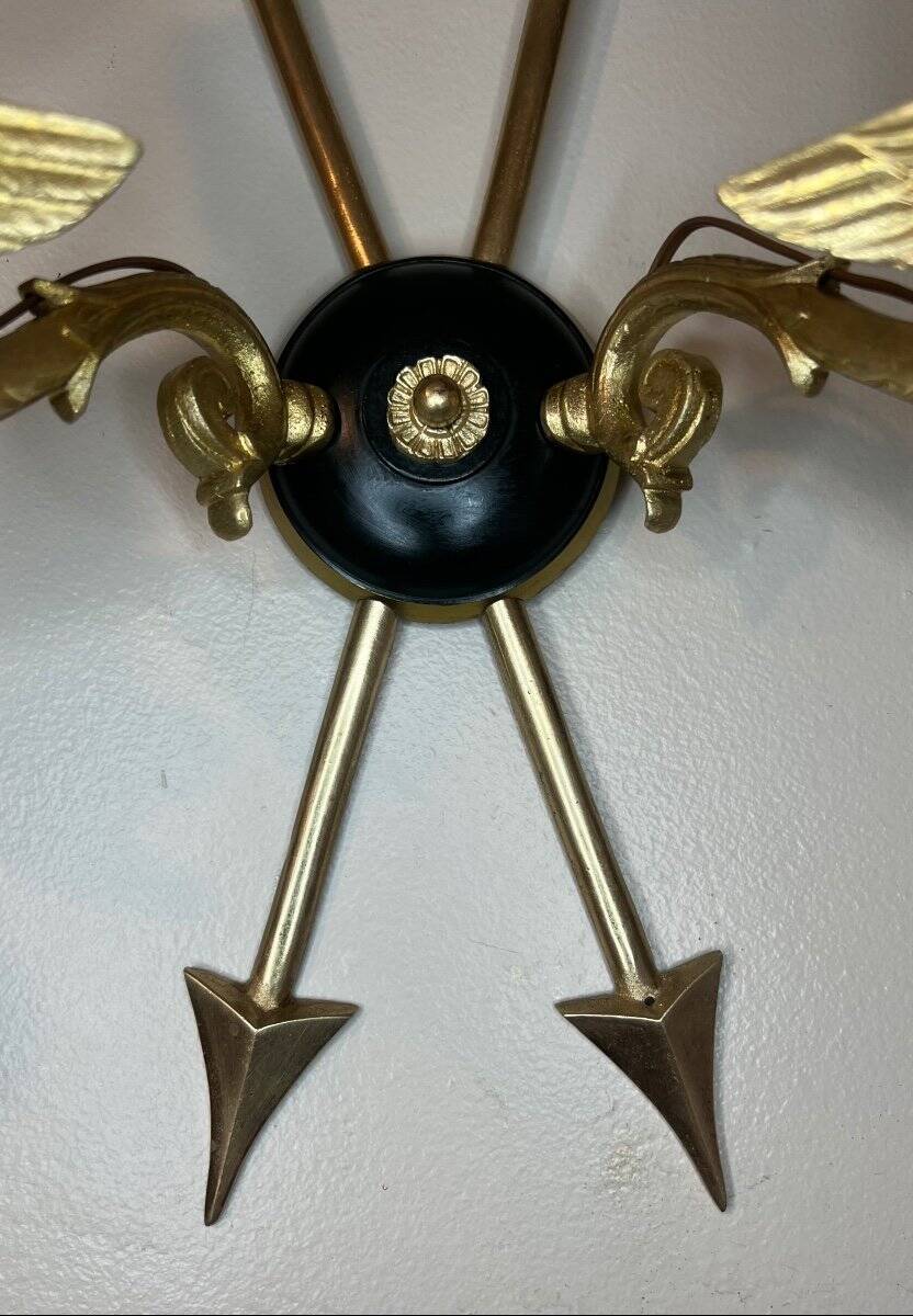 Pair of Empire style wall sconces