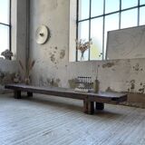 Workbench bench coffee table solid oak XXL