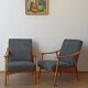 Pair of Mid-Century Armchairs 70s.