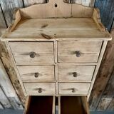 Hanging craft cabinet with drawers