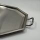 Vintage French metal serving tray
