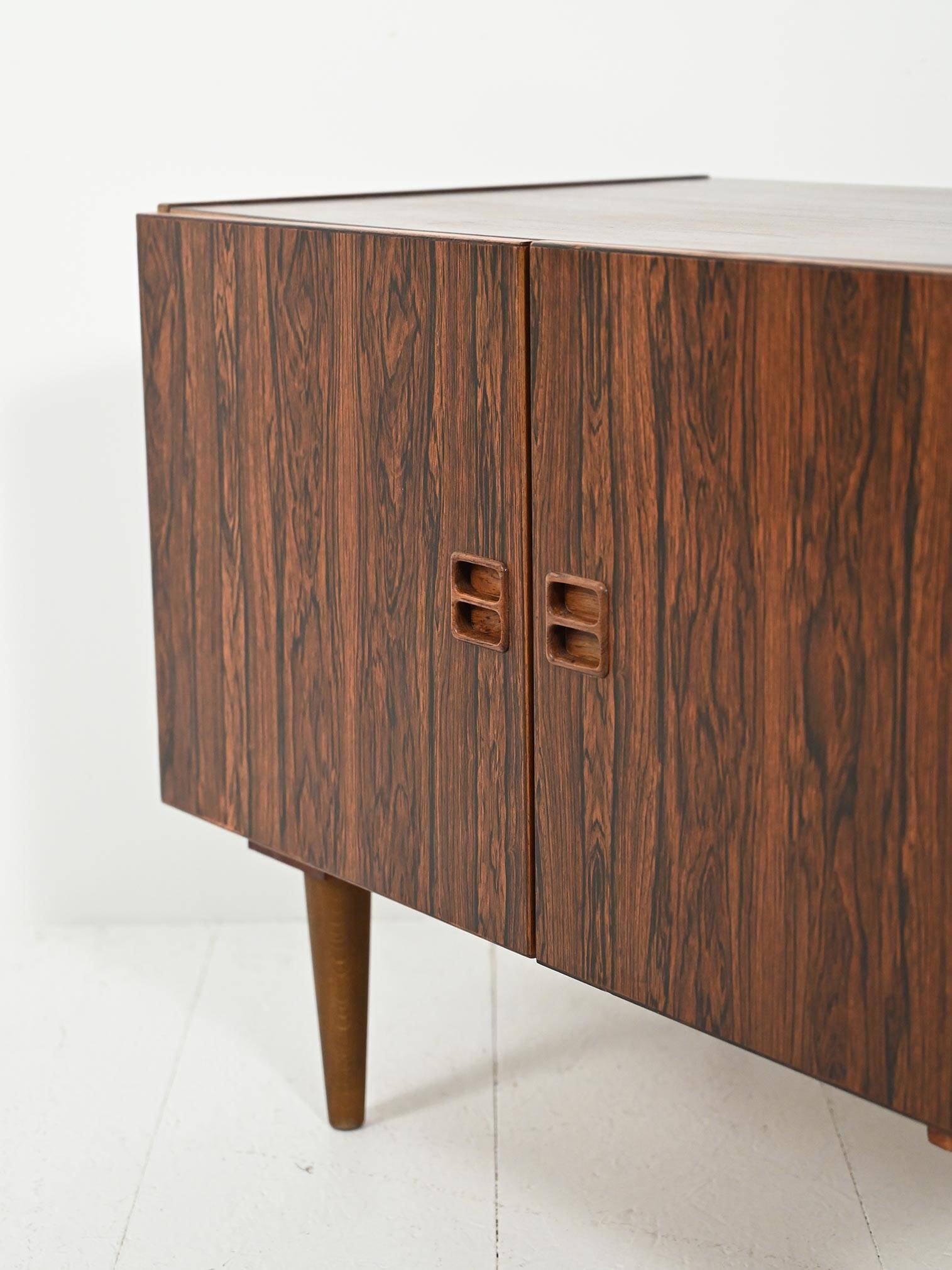 Danish Denka cabinet, rosewood-effect laminate
