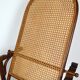 Fischel canned armchair with rack and pinion around 1910