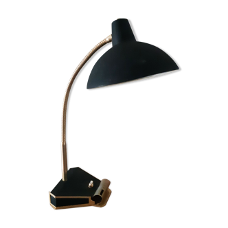 Lampe cocotte de bureau noire