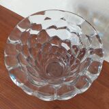 Vase en cristal transparent Pierre D'Avesn , Art Deco