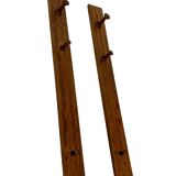 Vintage Danish Wall Coat Racks - Set of 2 in Teak Danish Design