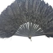 Art Deco Polish Austria feather fan, 1920s