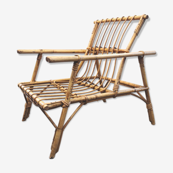 Wicker child chair