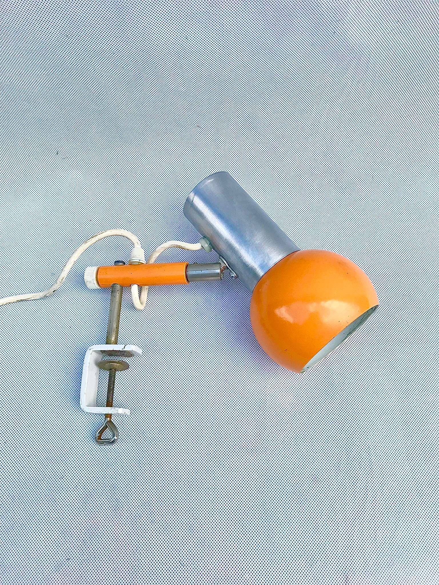 Desk lamp, screwed on, 1970s