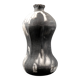 Vase bouteille en céramique Raku signé Kamel Boubekeur