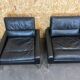 60s 70s sofa and 2 armchairs by Hans Peter Piehl for Wilkhahn leather sofa design