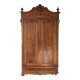 Large solid wood wardrobe from the 1900s-1920s