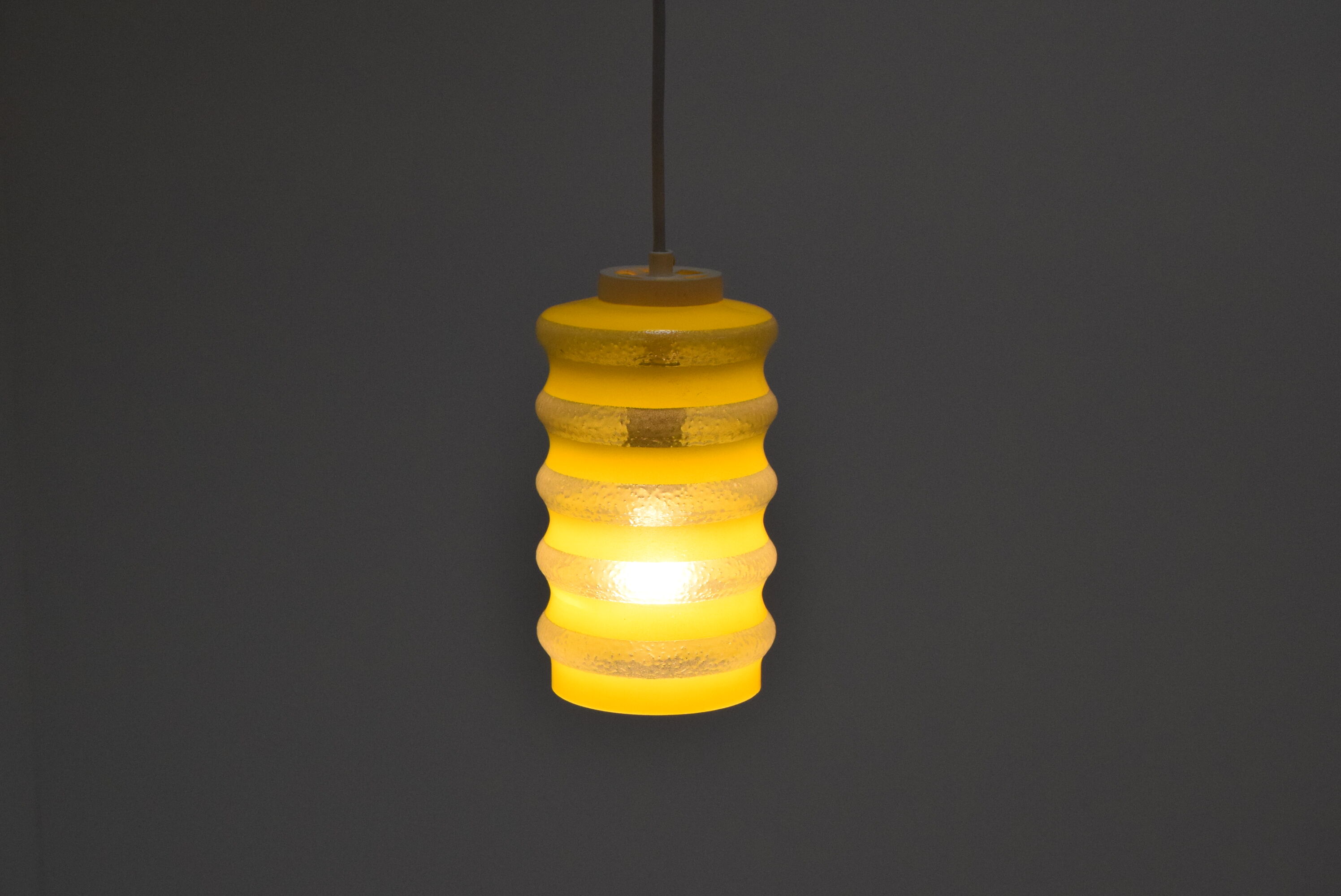 Mid-century glass pendant,1960‘s