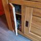 Solid oak sideboard, ideal for farmhouses or country homes, thick wood