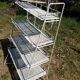 Vintage metal shelf