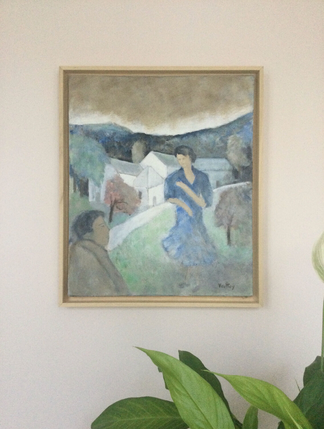 Oil on canvas by Pierre VAUTHEY