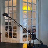 Articulated lamp with balance wheel 80s